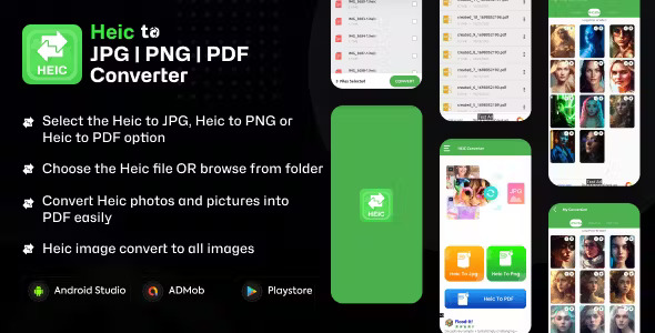 HEIC to JPG PNG PDF Converter - HEIC to JPG Converter - Images Converter - Heic Image Viewer